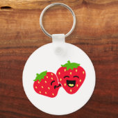 Strawberry Kiss Sleutelhanger (Voorkant)