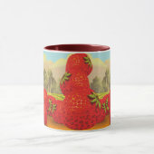 Strawberry  Kitchen Crate Art Mok (Midden)