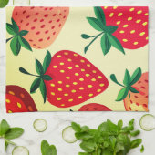 Strawberry Kitchen Towel Theedoek (Gevouwen)