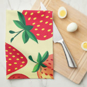 Strawberry Kitchen Towel Theedoek (Quarter Fold)
