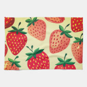 Strawberry Kitchen Towel Theedoek (Horizontaal)