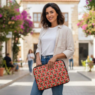 Strawberry-laptophoes Laptop Sleeve