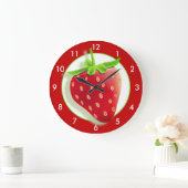 Strawberry Large Clock Grote Klok (Huis)