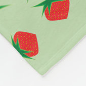 Strawberry Large Fleece Blanket (Hoek)