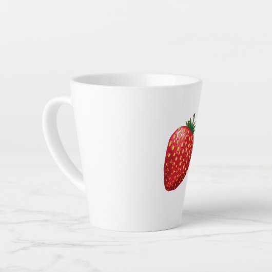 Strawberry Latte Mok (Linkerhoek)