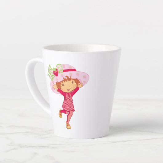 Strawberry Latte Mok (Linkerhoek)