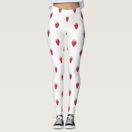Strawberry leggings (Voorkant)