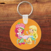 “Strawberry & Lemonade Besties” Sleutelhanger (Achterkant)