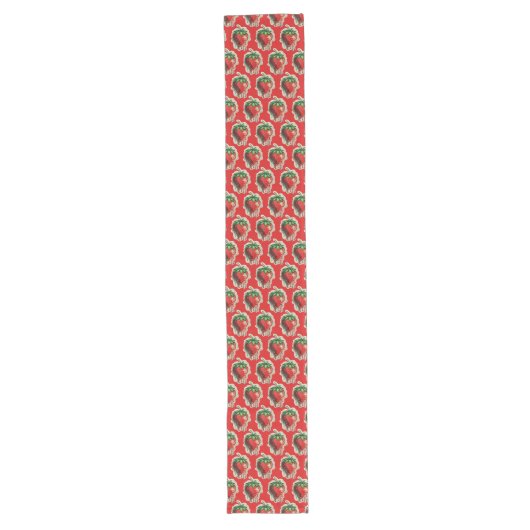 Strawberry Long Table Runner Lange Tafelloper (Voorkant)