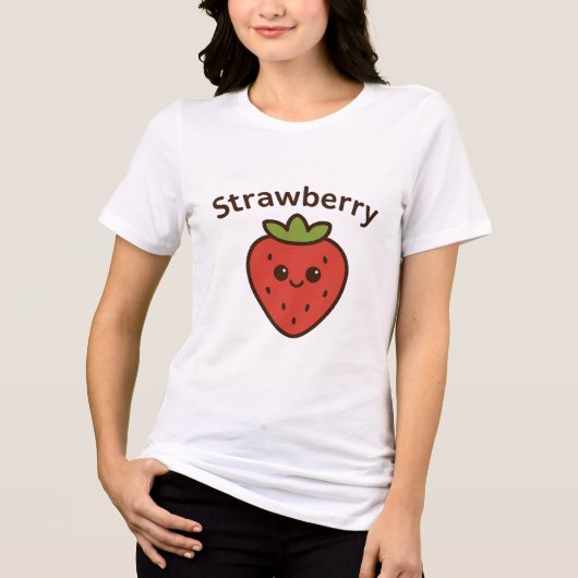 Strawberry Luxe T-shirt (Voorkant)