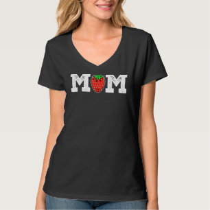 Strawberry Ma Fruit Fruitarian Moederdag Berr T-shirt
