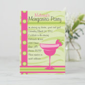 Strawberry Margarita Kaart (Staand voorkant)