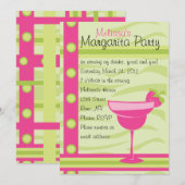 Strawberry Margarita Kaart (Voorkant / Achterkant)