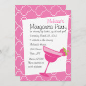 Strawberry Margarita Kaart (Voorkant / Achterkant)