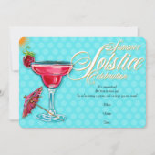 Strawberry Marguerita Summer Solstice Kaart (Voorkant)