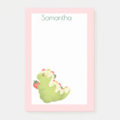 Strawberry Matcha Dinosaur  Post-it® Notes (Voorkant)