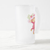 Strawberry Matglas Bierpul (Voorkant rechts)