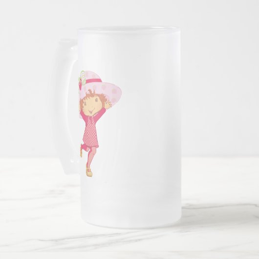 Strawberry Matglas Bierpul (Voorkant links)