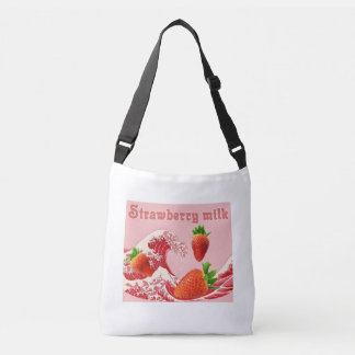 Strawberry milk(神奈川沖浪裏) crossbody tas
