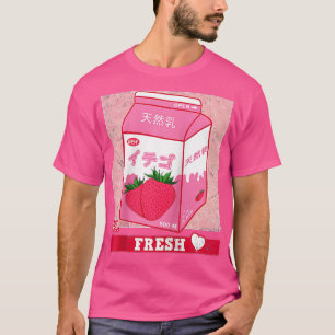 Strawberry Milk 90s Japanese Kawaii Strawberry Mil T-shirt