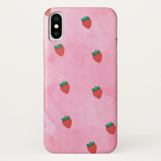 Strawberry Mobile Lovers Collectie Case-Mate iPhone Case (Achterkant)