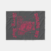 Strawberry Motivation Cute Berry Lover Fleece Deken (Voorkant (Horizontaal))