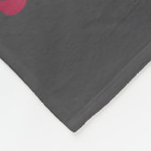 Strawberry Motivation Cute Berry Lover Fleece Deken (Hoek)