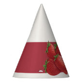 Strawberry New Year's Eve Party Feesthoedjes (Links)