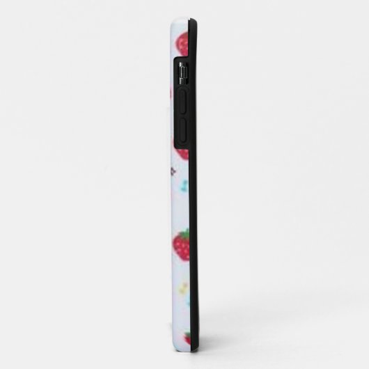 Strawberry Novelty Design iPhone Case (Achterkant/links)