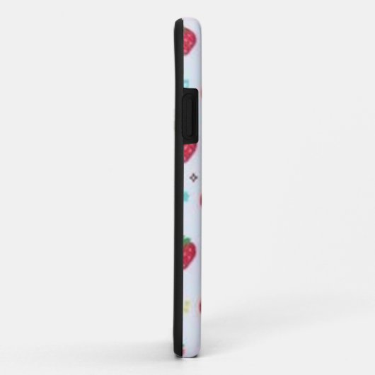 Strawberry Novelty Design iPhone Case (Achterkant/rechts)