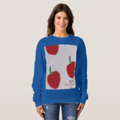 Strawberry Painting Design T-shirt (Voorkant volledig)