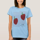 Strawberry Painting-ontwerp T-shirt (Voorkant)