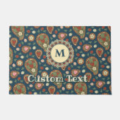 Strawberry Paisley Pattern Doormat Deurmat (Voorkant)