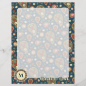 Strawberry Paisley Pattern Flyer (Voorkant)