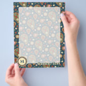 Strawberry Paisley Pattern Flyer (Hand)