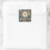 Strawberry Paisley Pattern Sticker (Tas)