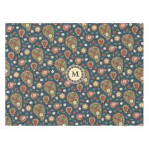 Strawberry Paisley Pattern Tablecloth Tafelkleed