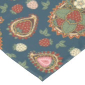 Strawberry Paisley Pattern Tablecloth Tafelkleed (Gekanteld)