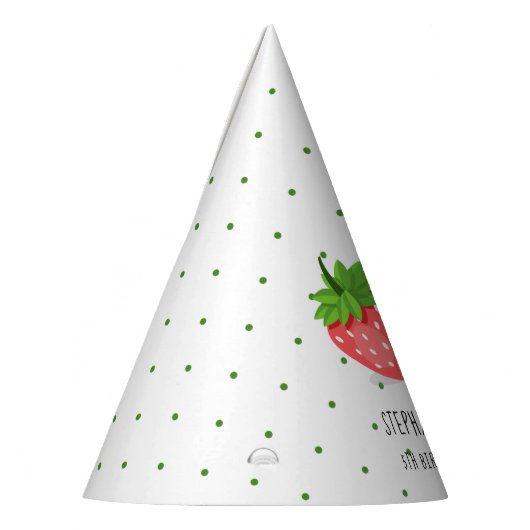 Strawberry Patch Feesthoedjes (Links)