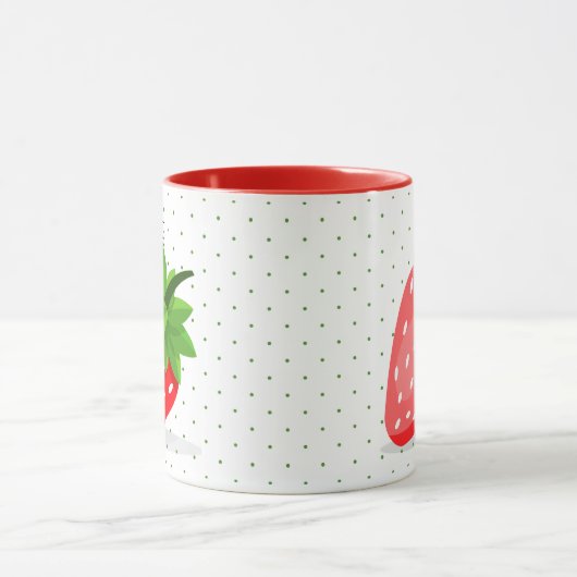 Strawberry Patch Koffie Mok (Midden)