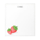 Strawberry Patch Notitieblok (Voorkant)