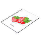 Strawberry Patch Notitieboek (Linkerzijde)