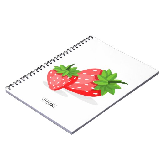 Strawberry Patch Notitieboek (Linkerzijde)