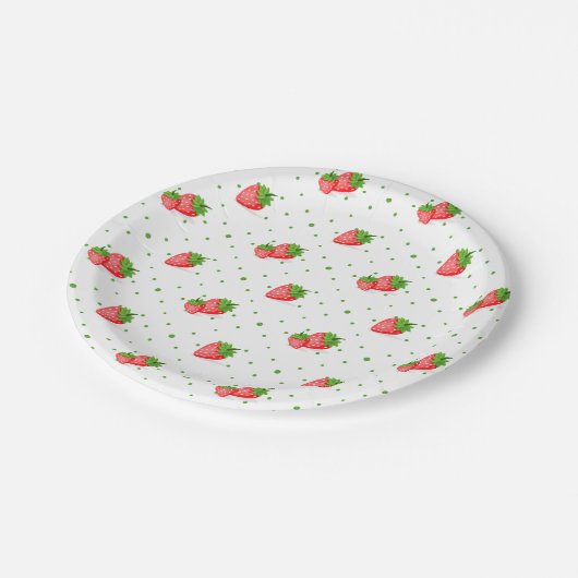 Strawberry Patch Paper Bord (Gekanteld)