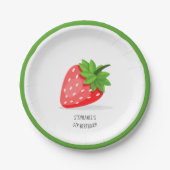 Strawberry Patch Paper Bord (Voorkant)