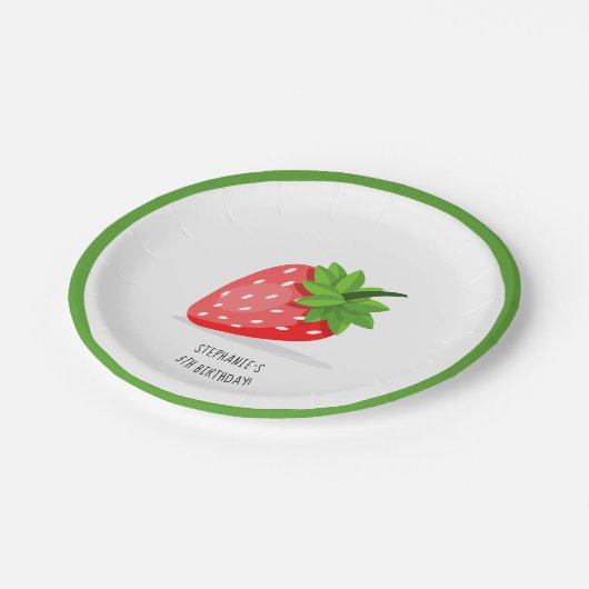 Strawberry Patch Paper Bord (Gekanteld)