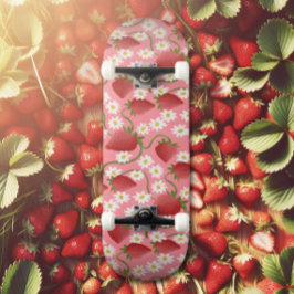 Strawberry Patch Red en roze Persoonlijk Skateboard