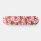 Strawberry Patch Red en roze Persoonlijk Skateboard (Horizontaal)
