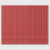 Strawberry Pattern Baby Shower  Cadeaupapier (Vlak)