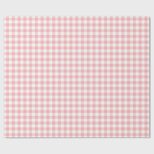 Strawberry Pattern Baby Shower Cadeaupapier (Vlak)
